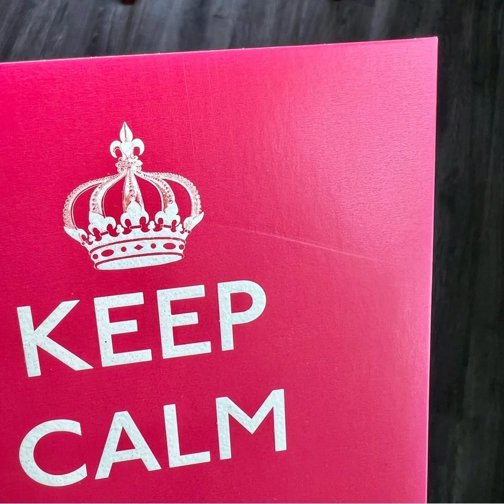 Keep Calm and Carry On Card Set 7 Blank Cards 8 Envelopes Matching Box